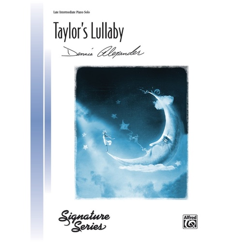 Taylors Lullaby Piano Sheet Music
