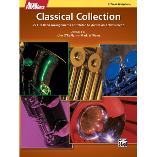 AOP Classical Collection Tenor Sax Sheet Music