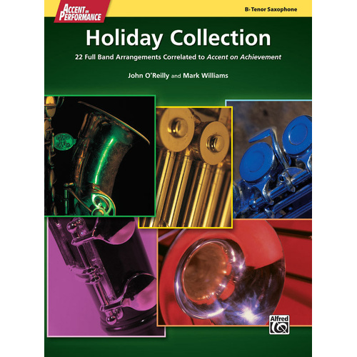 AOP Holiday Collection Tenor Sax Sheet Music