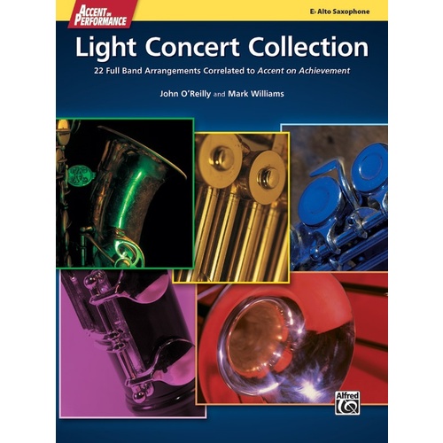 AOP Light Concert Collection for Alto Saxophone