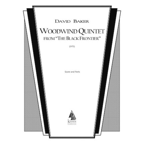 Baker - Woodwind Quintet Sc/Pts (Pod) Score/Parts