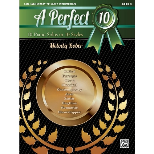 A Perfect 10 Book 2 Late Elementary/Intermed Piano