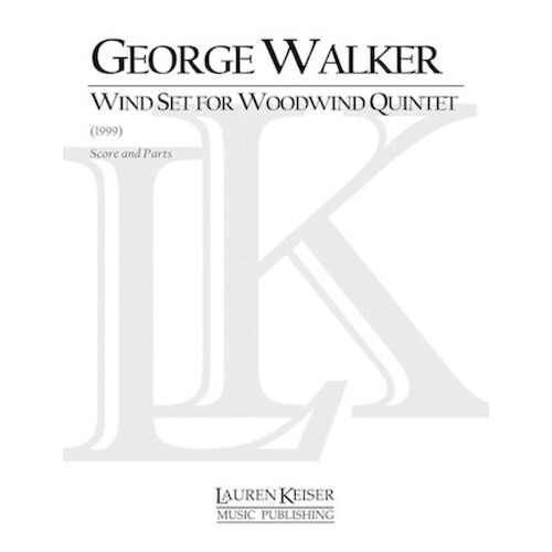 Walker - Wind Set For Woodwind Quintet Score/Parts (Pod)