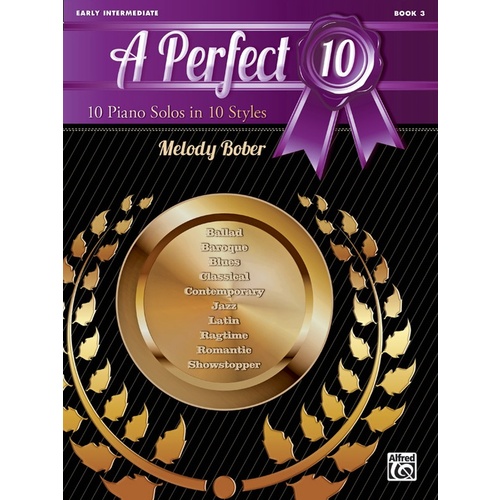 A Perfect 10 Book 3 Early Intermediate Piano