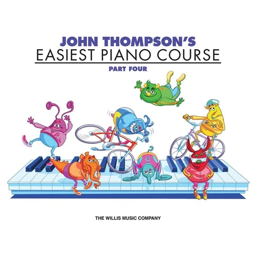 John Thompson's Easiest Piano Course Part 4 US Edition Book