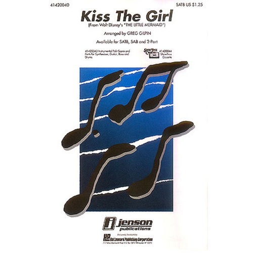 Kiss The Girl SATB (Octavo)