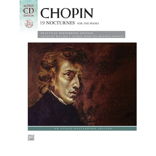 Chopin 19 Nocturnes For Piano Book/CD