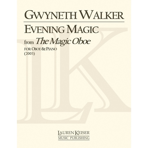 Walker - Evening Magic From Magic Oboe Oboe/Piano (Pod) (Softcover Book)