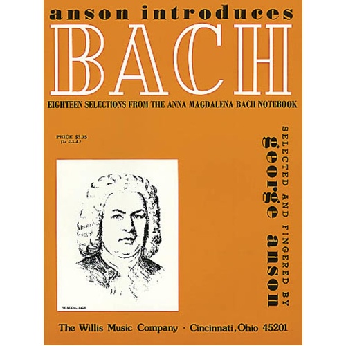 Bach - Eighteen Selections From The Anna Magdalena Bach Note (Softcover Book)
