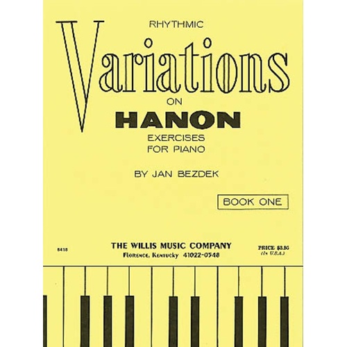 Rhythmic Variations On Hanon Book 1 (Softcover Book)