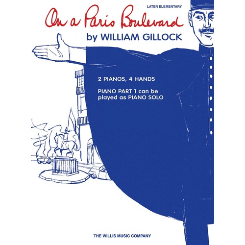 On A Paris Boulevard 2P4H (Sheet Music)