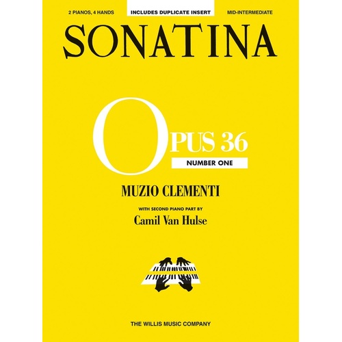 Sonatina Op 36 No 1 2P4H (Sheet Music)