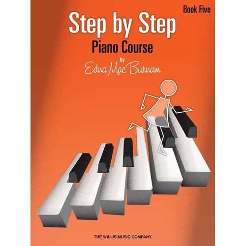 Step by Step Piano Course Book 5 by Willis Music, 64 Pages