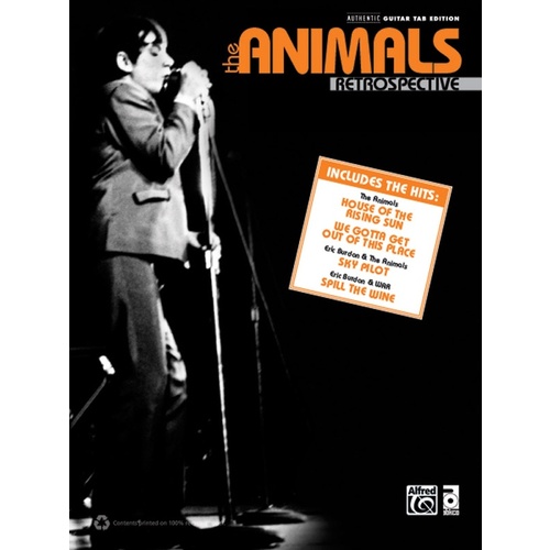 Animals Retrospective Guitar Tab Sheet Music