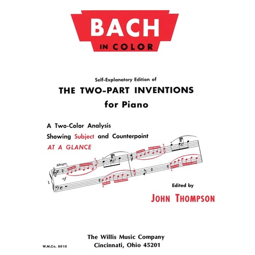 Bach In Color (Softcover Book)