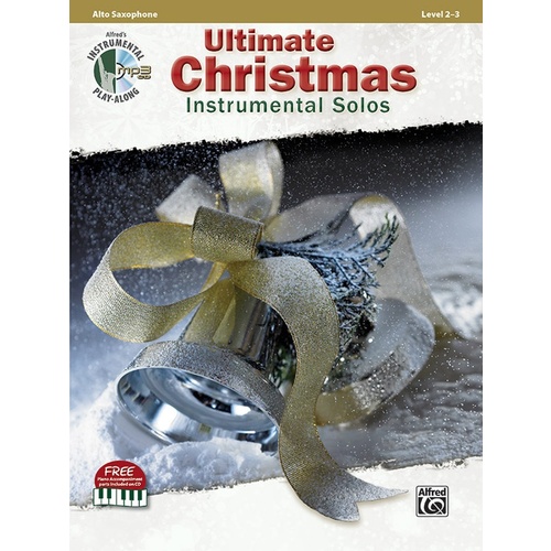 Ultimate Christmas Inst Solos A/Sax Book/CD