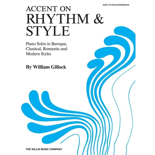 Accent on Rhythm & Style for Piano - 20 Pages, Includes Classical Pieces and Harpsichord Sonata