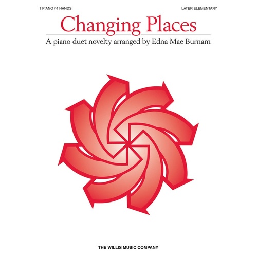 Changing Places Piano Duet (Sheet Music)