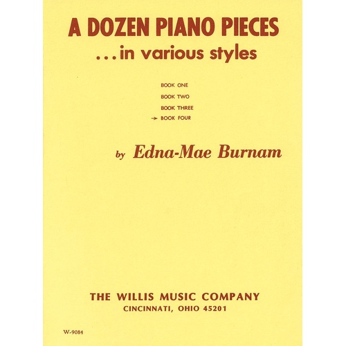 A Dozen Piano Pieces Book 4 (Softcover Book)