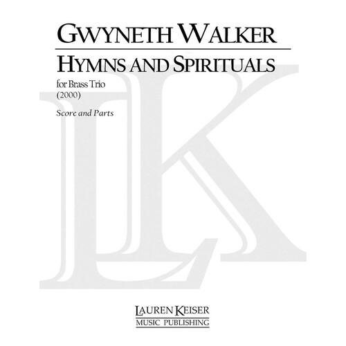 Walker - Hymns And Spirituals Brass Trio Score/Parts (Pod) (Music Score/Parts)