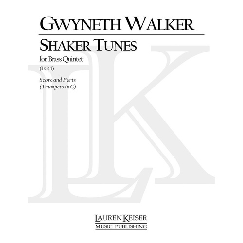 Walker - Shaker Tunes For Brass Quintet Score/Parts (Pod) (Music Score/Parts)