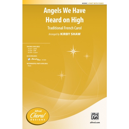 Angels We Have Heard on High SA Choral Sheet Music