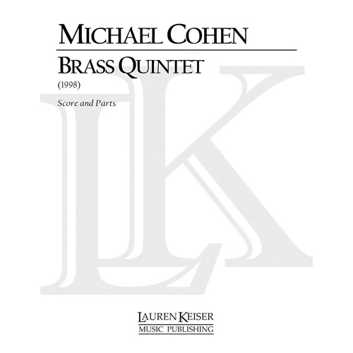 Michael Cohen - Brass Quintet Score/Parts (Pod) (Music Score/Parts)