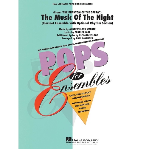 Music Of The Night Clarinet Ens (Pod) Pens2-3 (Music Score/Parts)