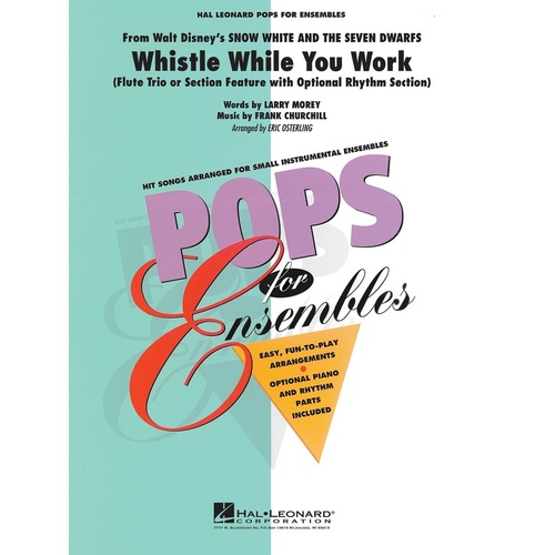 Whistle While You Work Flute Ensemble Pens2-3 (Pod) (Music Score/Parts)
