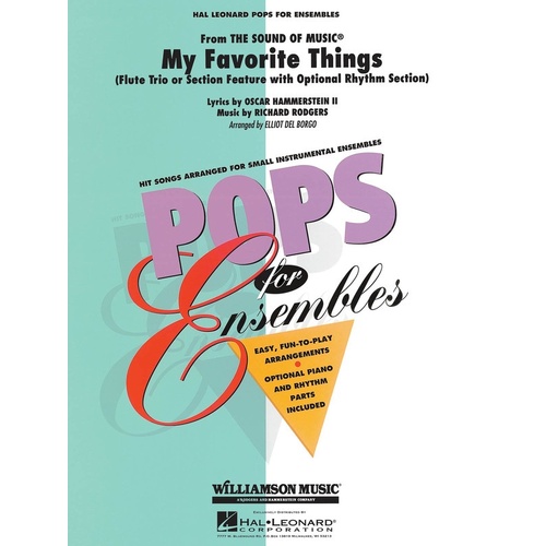 My Favorite Things Flute Ensemble (Pod) Pens2-3 (Music Score/Parts)