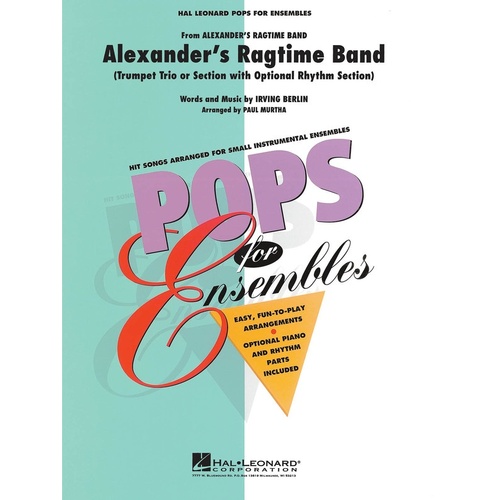 Alexanders Ragtime Band Trumpet Ens Pens2-3 (Music Score/Parts)