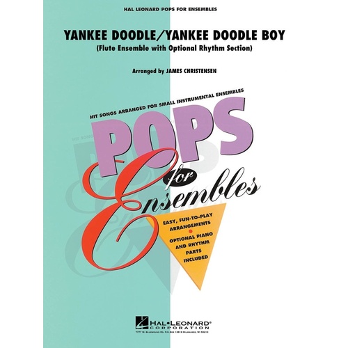 Yankee Doodle Boy Flute Ensemble Pens2-3 (Music Score/Parts)