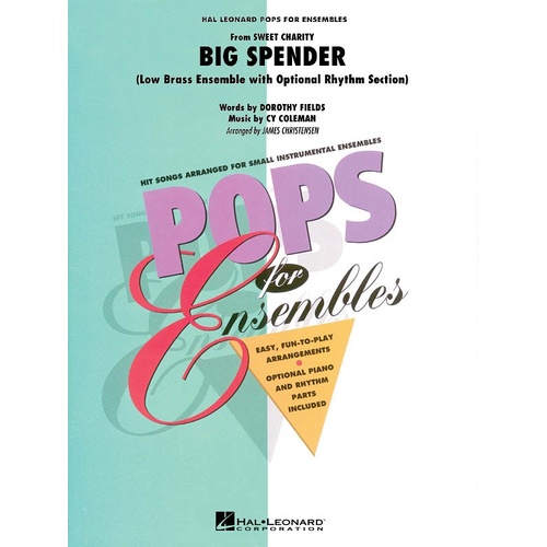 Big Spender Low Brass Ensemble Pens2-3 (Music Score/Parts)
