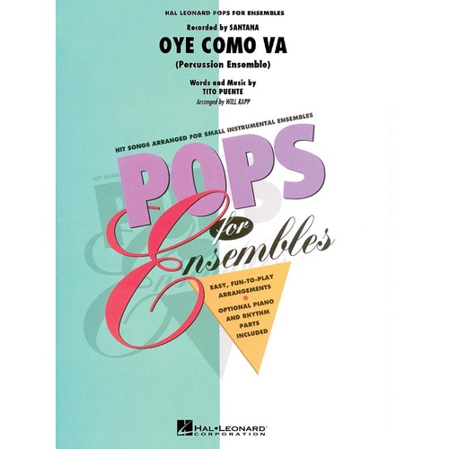 Oye Como Va Percussion Ens Pens2-3 (Pod) (Music Score/Parts)