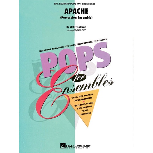 Apache Percussion Ensemble Pens 2-3 (Pod) (Music Score/Parts)