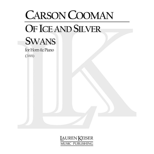 Cooman - Of Ice And Silver Swans Horn/Piano (Pod) (Softcover Book)