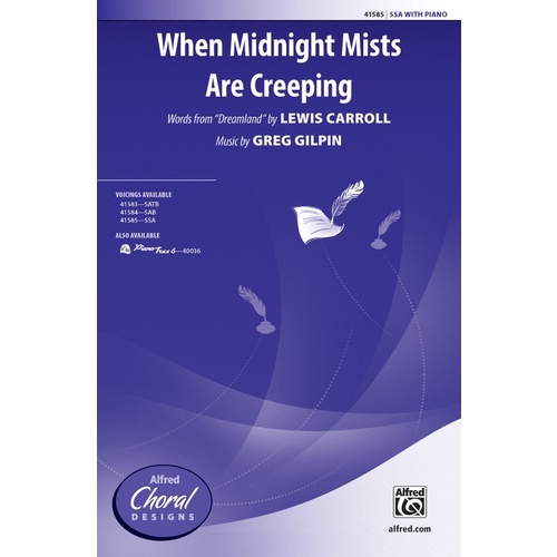 When Midnight Mists Are Creeping SSA Choral Sheet Music