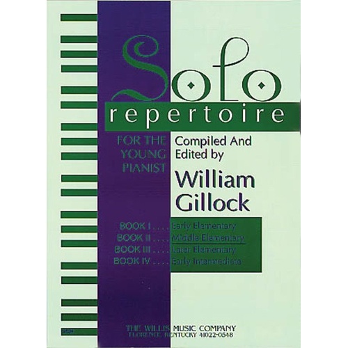 Solo Repertoire for the Young Pianist Book 2 by William Gillock, 31 Pages, Willis Music