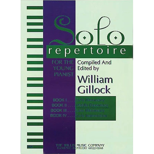 Solo Repertoire for the Young Pianist Book 2 by William Gillock, 31 Pages, Publisher: Willis Music