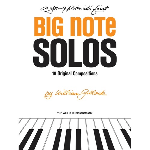 A Young Pianists First Big Note Solos (Softcover Book)