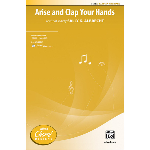 Arise and Clap Your Hands SA - Choral Sheet Music