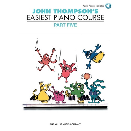 John Thompson's Easiest Piano Course Part 5 Book/Audio