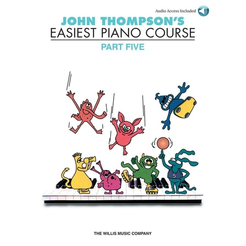 John Thompson's Easiest Piano Course Part 5 Book/Audio
