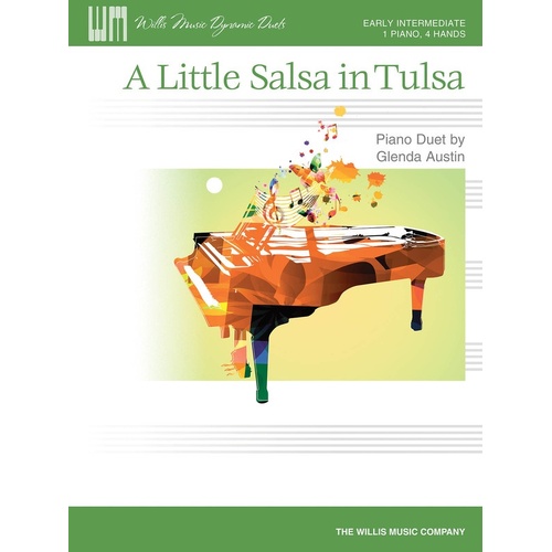 A Little Salsa In Tulsa Piano Duet (Sheet Music)