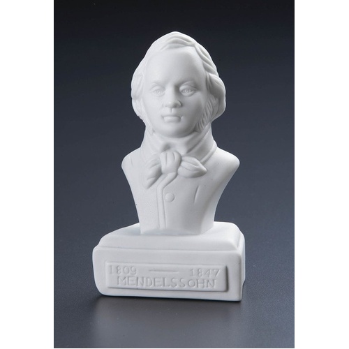 Mendelssohn 5 Inch Porcelain Composer Statuette with Felt Bottom