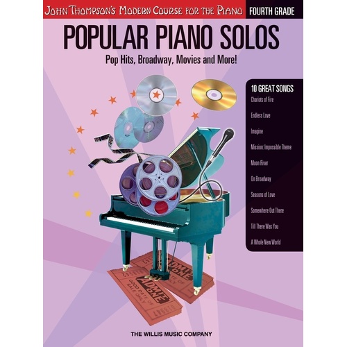 Popular Piano Solos - Grade 4 (Softcover Book)