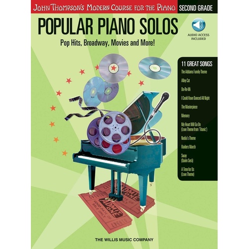 Popular Piano Solos - Grade 2 - Book/CD Pack (Softcover Book/CD)