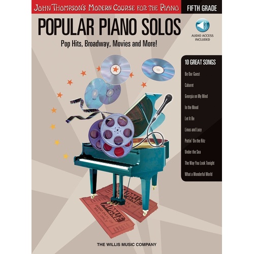 Popular Piano Solos Grade 5 Book/Online Audio (Softcover Book/Online Audio)