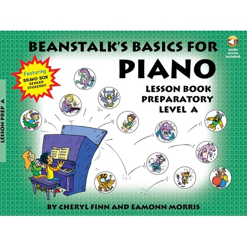Beanstalks Basics Lesson Prep Lev A Book/CD (Softcover Book/CD)