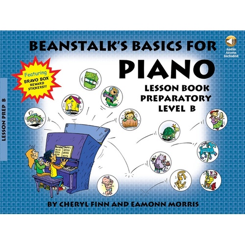 Beanstalks Basics Lesson Prep Lev B Book/CD (Softcover Book/CD)